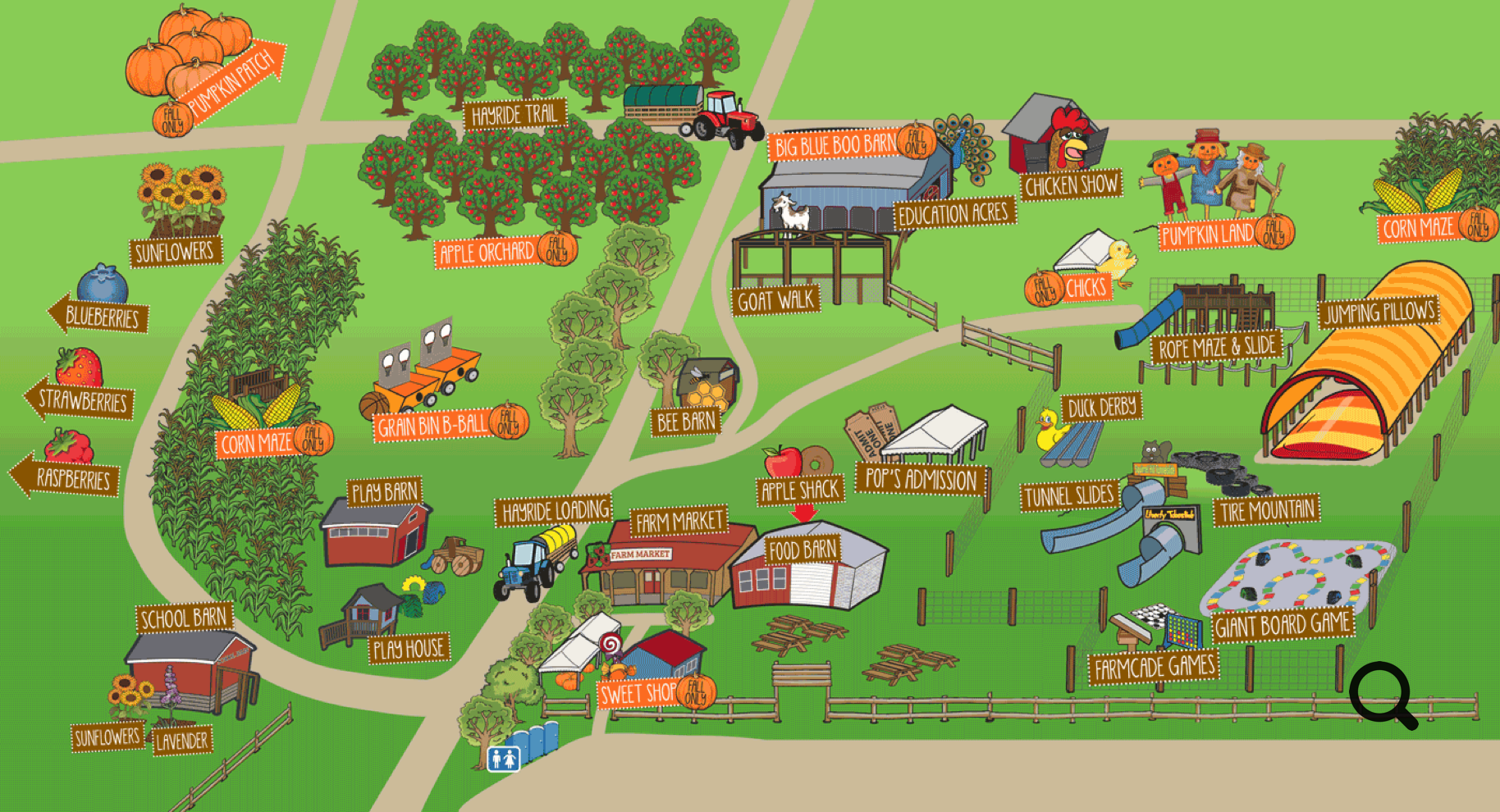 Triple B Farm Fun Map